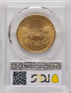 1898-S $20 Liberty Double Eagle PCGS MS62