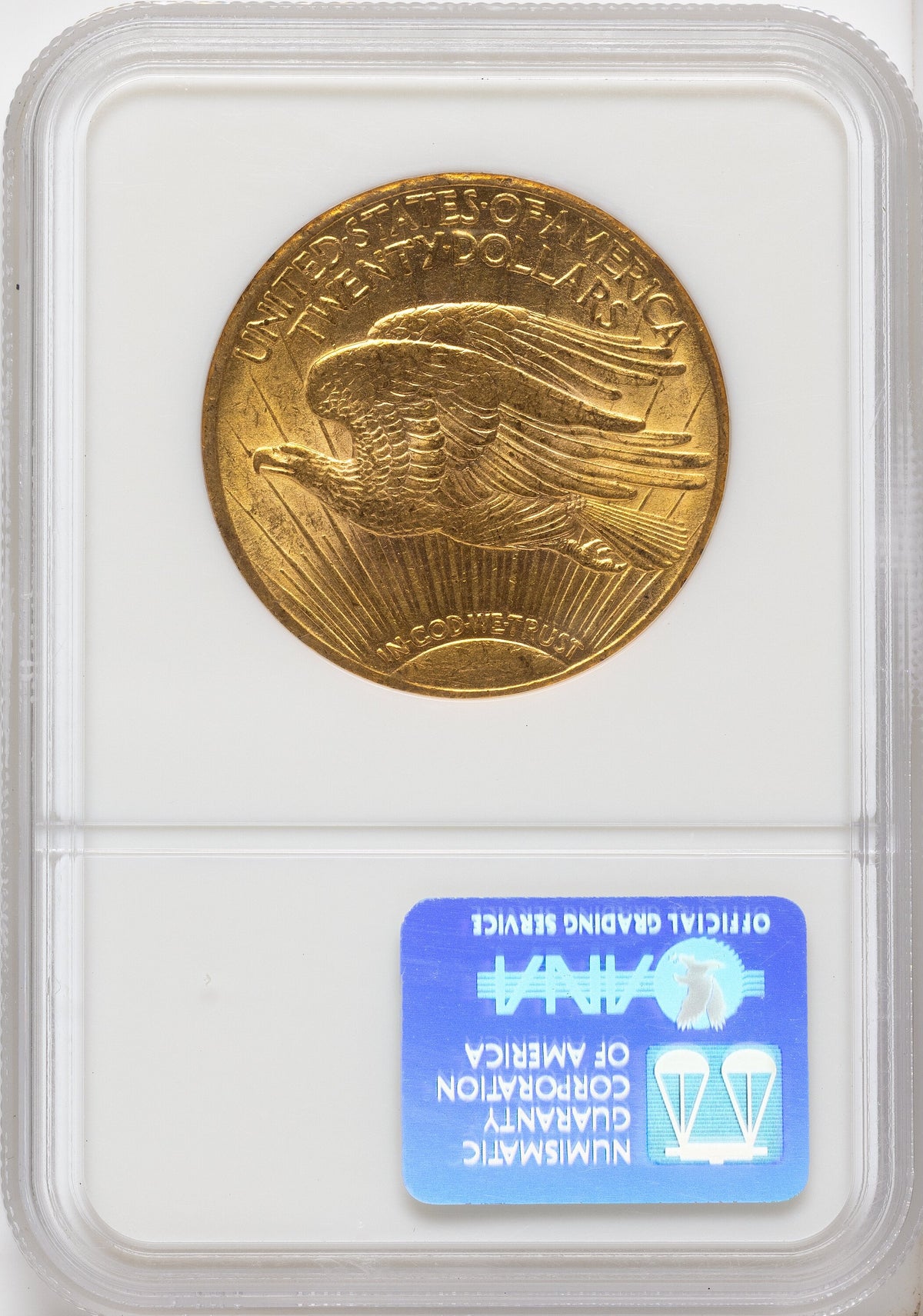 1911 $20 Saint-Gaudens Double Eagle NGC MS62