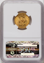 1891-CC $5 CAC Liberty Half Eagle NGC MS62