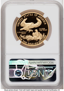 2020-W Proof Gold Eagle V75 Privy One of 1945 Struck 1 oz ER V-Day Label NGC PF70
