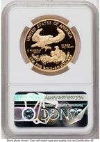 2020-W Proof Gold Eagle V75 Privy One of 1945 Struck 1 oz ER V-Day Label NGC PF70