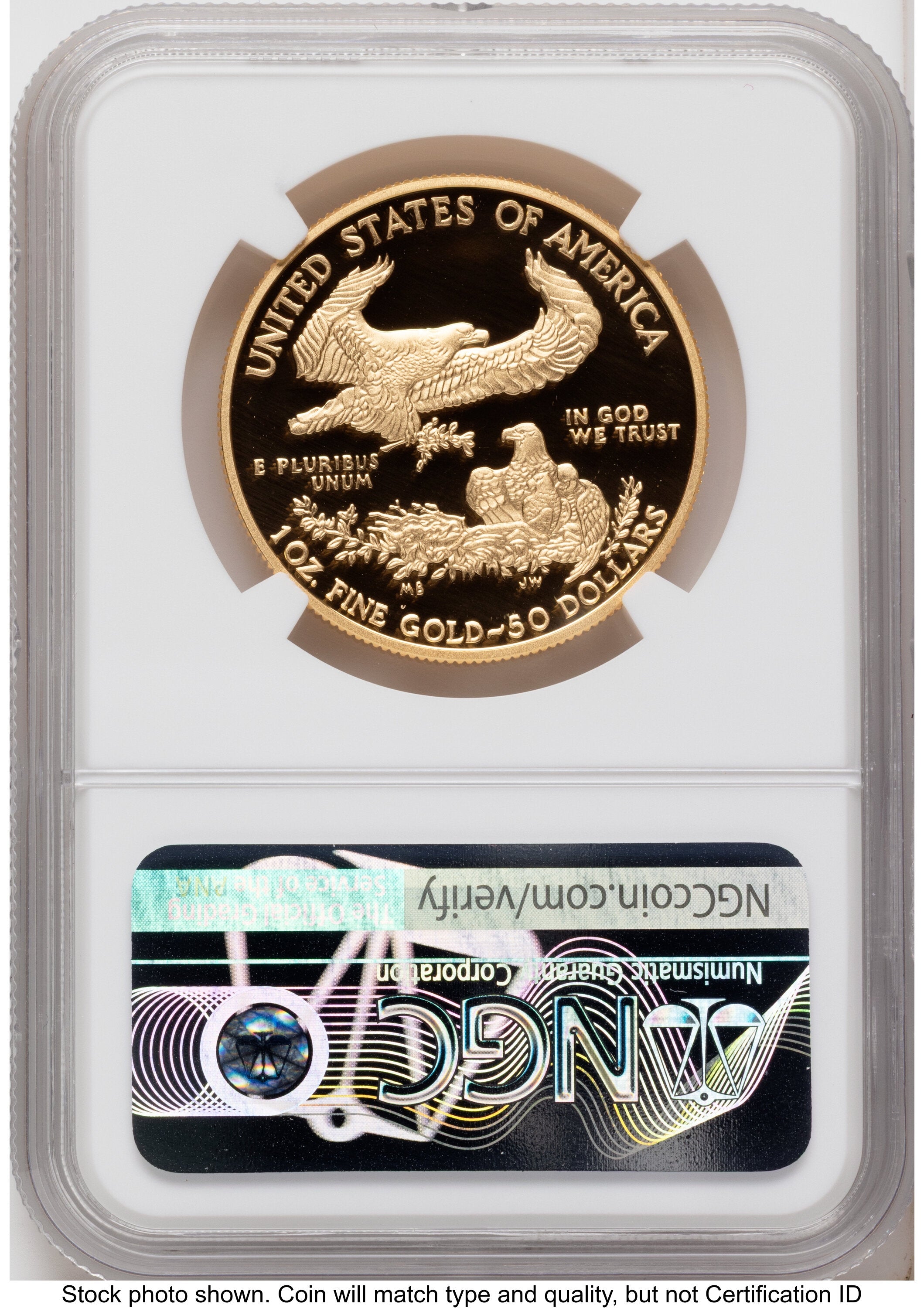 2020-W Proof Gold Eagle V75 Privy One of 1945 Struck 1 oz ER V-Day Label NGC PF70