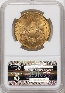 1878-S $20 Liberty Double Eagle NGC MS61