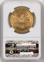 1878-S $20 Liberty Double Eagle NGC MS61
