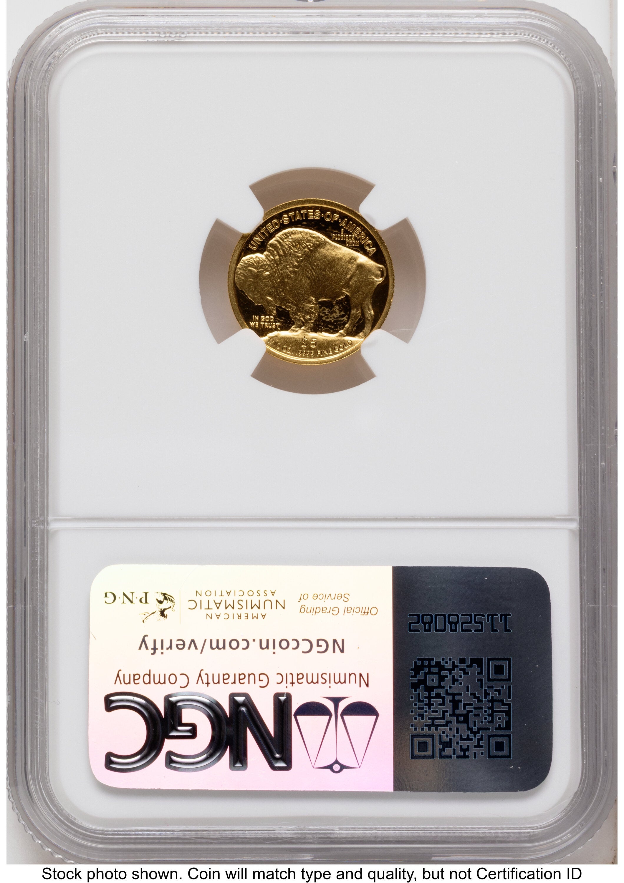 2008-W Proof Gold Buffalo 1.85 oz Mike Castle NGC PF70