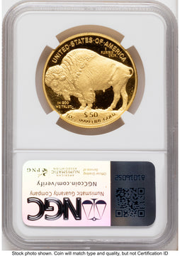 2009-W Proof Gold Buffalo 1 oz Mike Castle NGC PF70