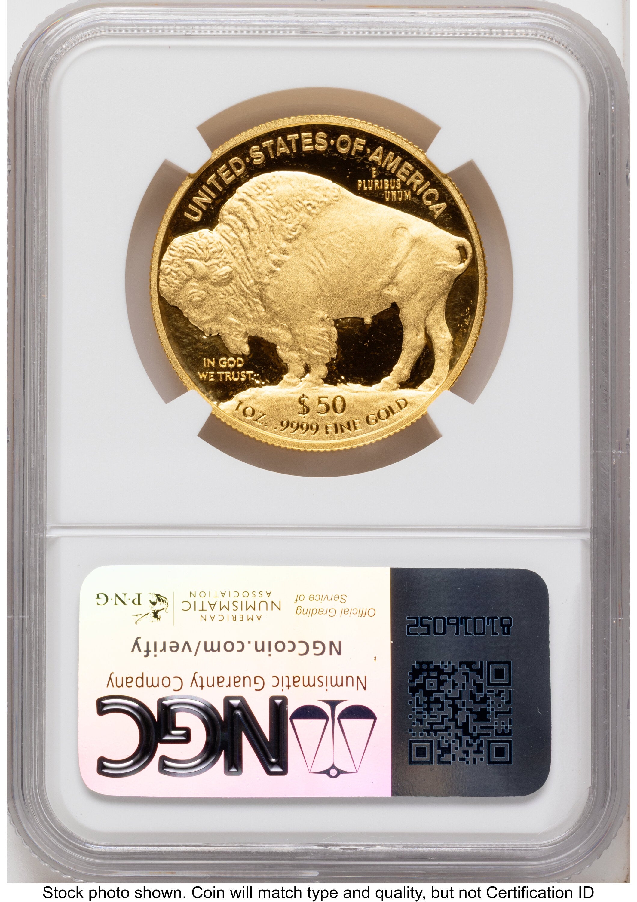2009-W Proof Gold Buffalo 1 oz Mike Castle NGC PF70