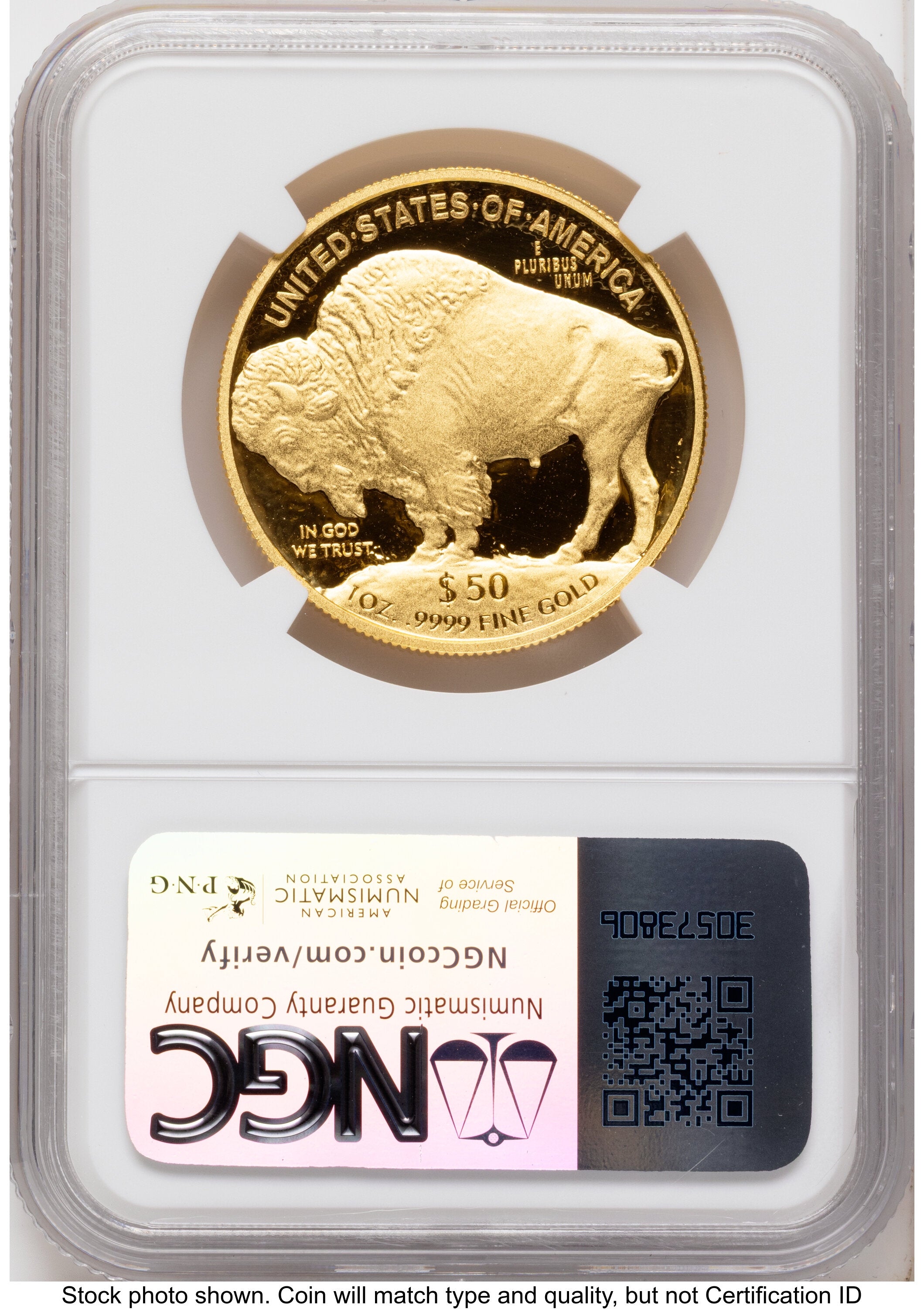2013-W Proof Gold Buffalo 1 oz Mike Castle NGC PF70