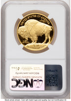 2014-W Proof Gold Buffalo 1 oz Mike Castle NGC PF70