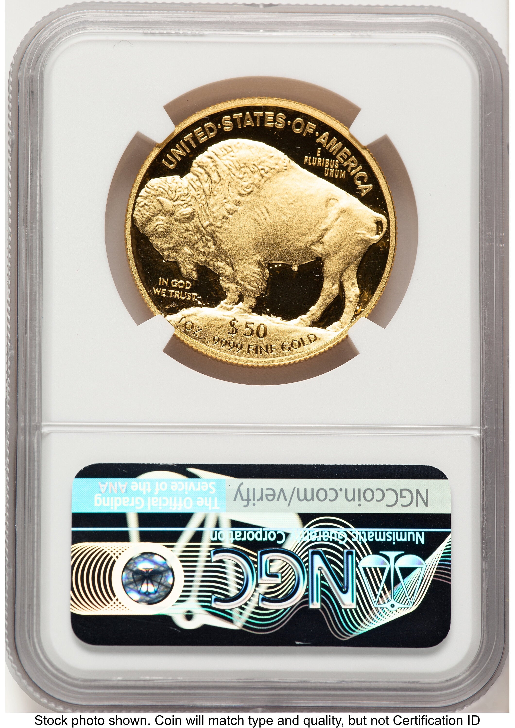 2017-W Proof Gold Buffalo 1 oz Mike Castle NGC PF70