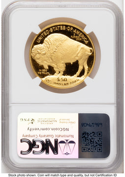 2019-W Proof Gold Buffalo 1 oz Mike Castle NGC PF70