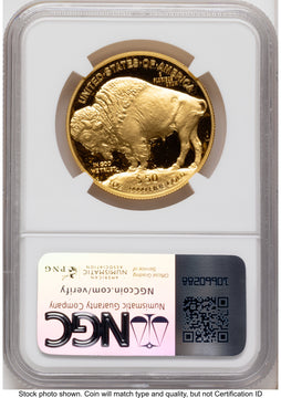 2023-W Proof Gold Buffalo 1 oz Mike Castle NGC PF70