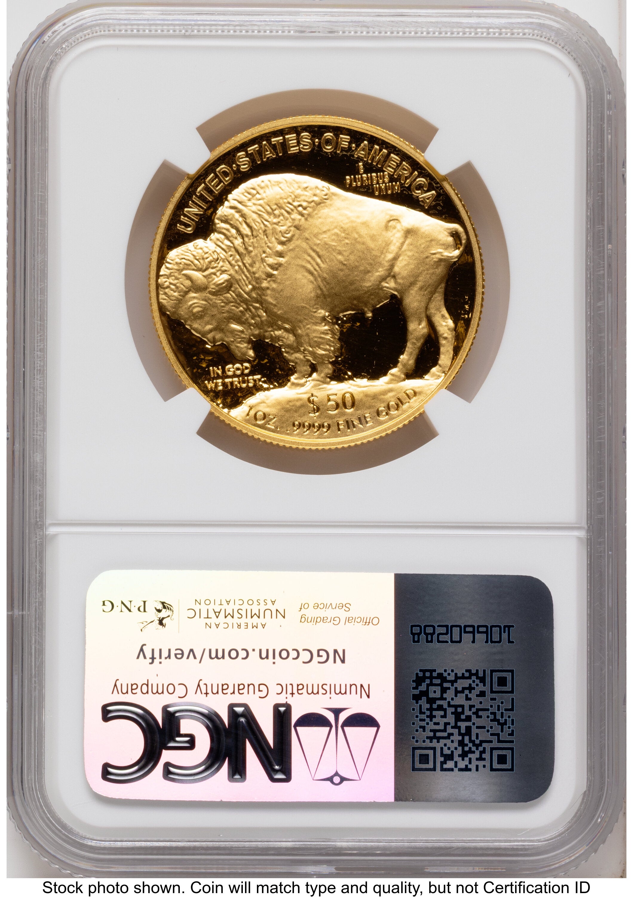 2023-W Proof Gold Buffalo 1 oz Mike Castle NGC PF70
