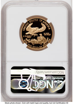 2003-W Proof Gold Eagle 1/2 oz Red Book NGC PF70