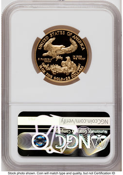 2014-W Proof Gold Eagle 1/2 oz Red Book NGC PF70