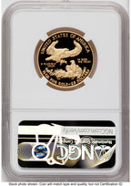 2015-W Proof Gold Eagle 1/2 oz Red Book NGC PF70
