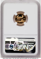 1997-W Proof Gold Eagle 1/10 oz Red Book NGC PF70
