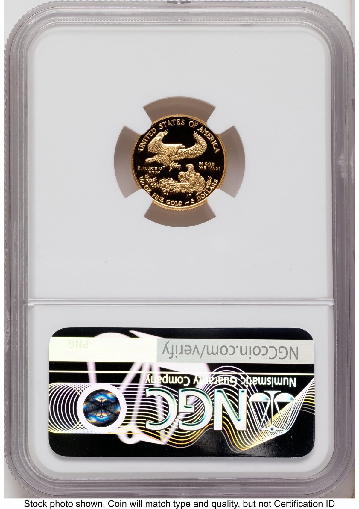 2017-W Proof Gold Eagle 1/10 oz Red Book NGC PF70