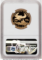2005-W Proof Gold Eagle 1/2 oz Red Book NGC PF70