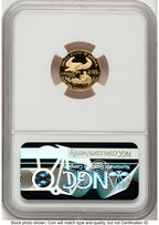 1988-P Proof Gold Eagle 1/10 oz Red Book NGC PF70