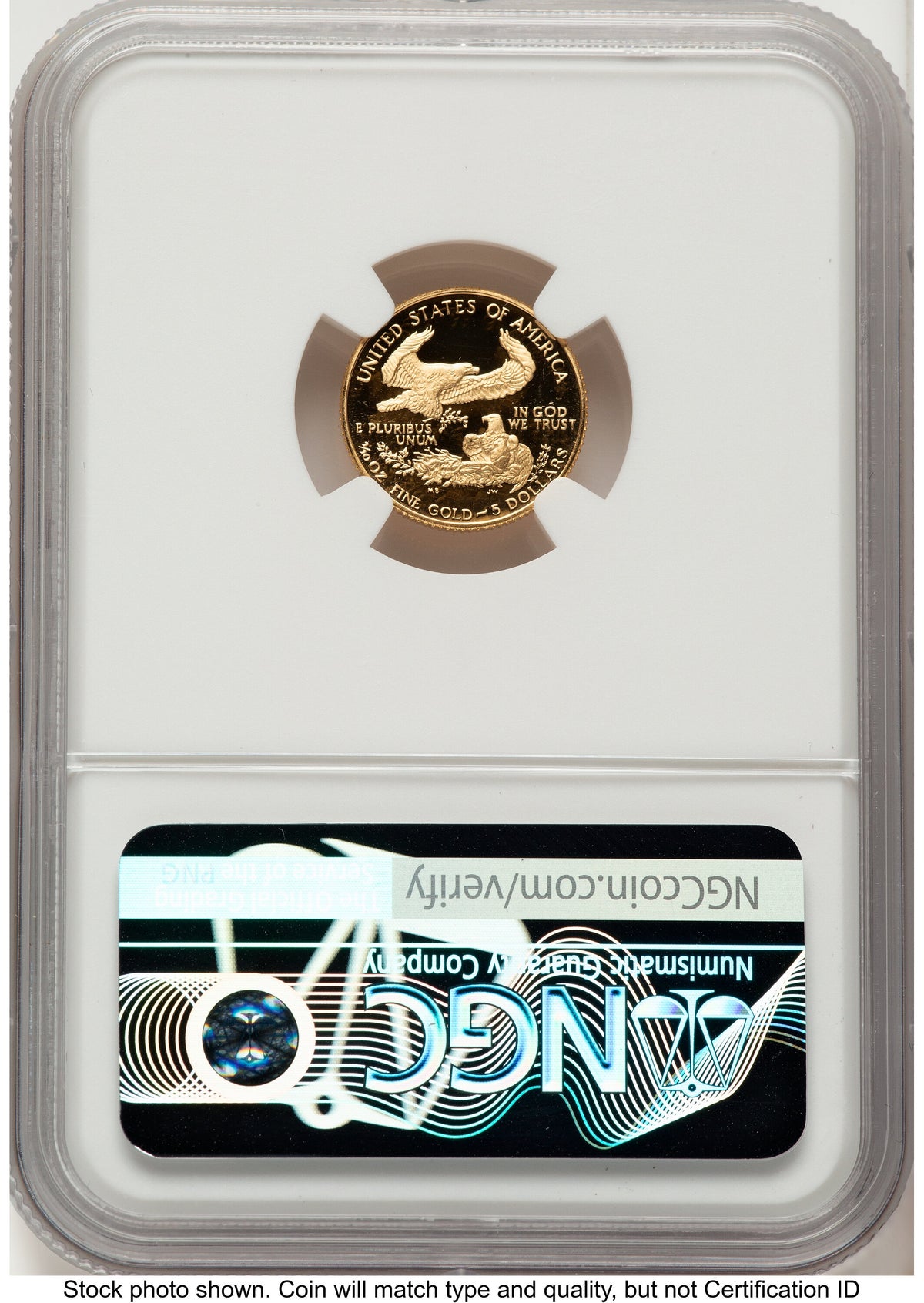 1988-P Proof Gold Eagle 1/10 oz Red Book NGC PF70