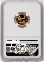 1998-W Proof Gold Eagle 1/10 oz Red Book NGC PF70