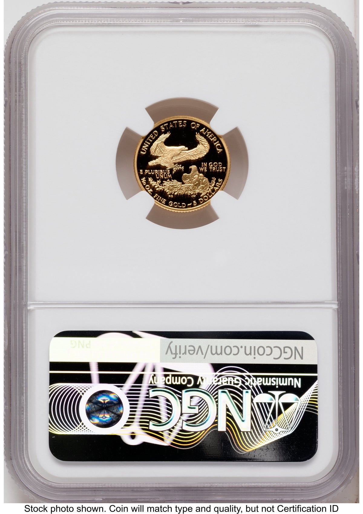 2003-W Proof Gold Eagle 1/10 oz Red Book NGC PF70