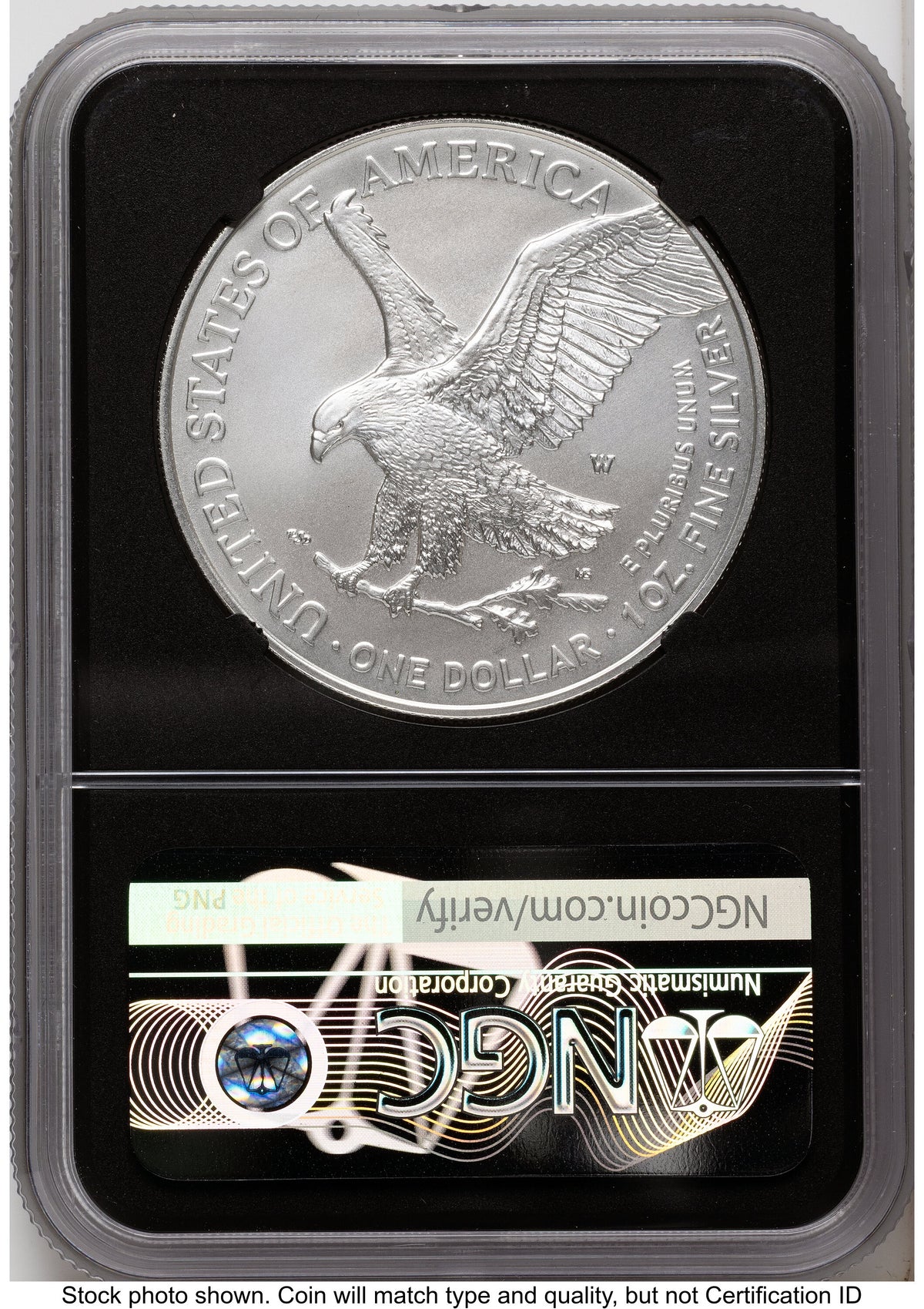 2023-W Burnished Silver Eagle 1 oz AR /David J Ryder Mint Director's Series NGCX MS10 Ed Moy