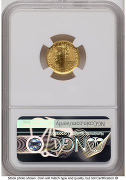 2016-W 10C Mercury Dime 100th Anniversary Gold Centennial Anna Cabral NGC MS70