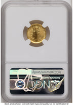 2016-W 10C Mercury Dime 100th Anniversary Gold Centennial Anna Cabral NGC MS70