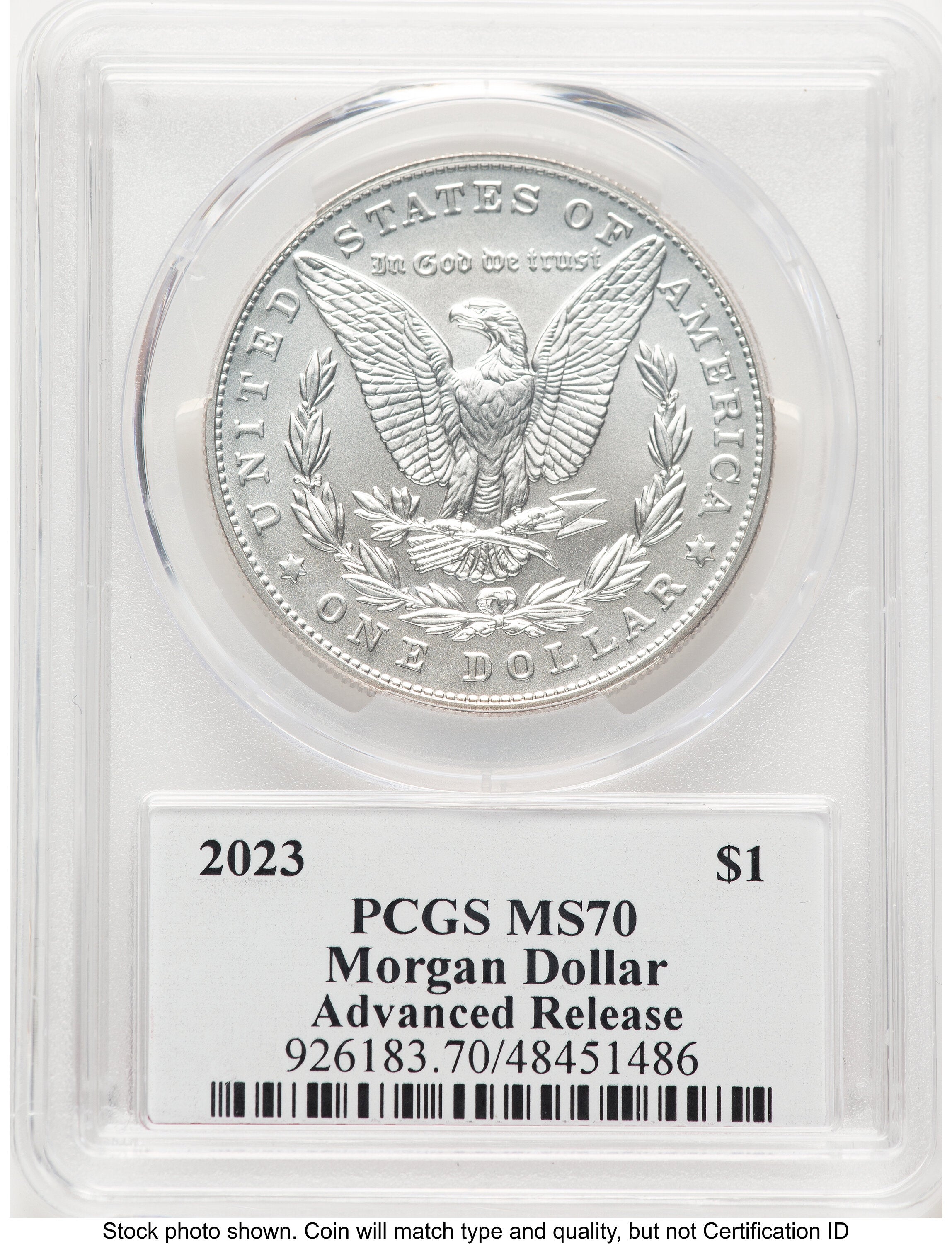 2023 6 Coin Morgan & Peace Dollar Set MS/PR/REV AR John Dannreuther PCGS PR70