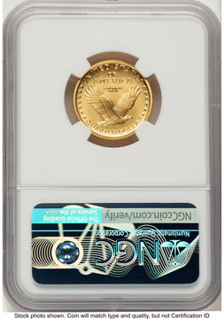 2016-W 25C Standing Liberty 100th Anniversary Gold Centennial ER Anna Cabral NGC MS70