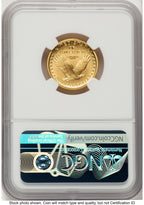 2016-W 25C Standing Liberty 100th Anniversary Gold Centennial ER Anna Cabral NGC MS70