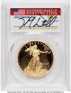 2020-W Proof Gold Eagle 1 oz FDI John Dannreuther PCGS PR70