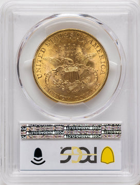 1893 $20 Liberty Double Eagle PCGS MS63