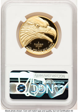 2021-W G$100 American Liberty High Relief Brown Label NGC PF70