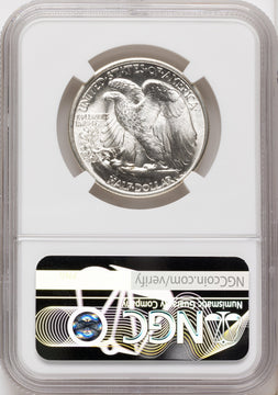 1934 50C Walking Liberty Half Dollar NGC MS66