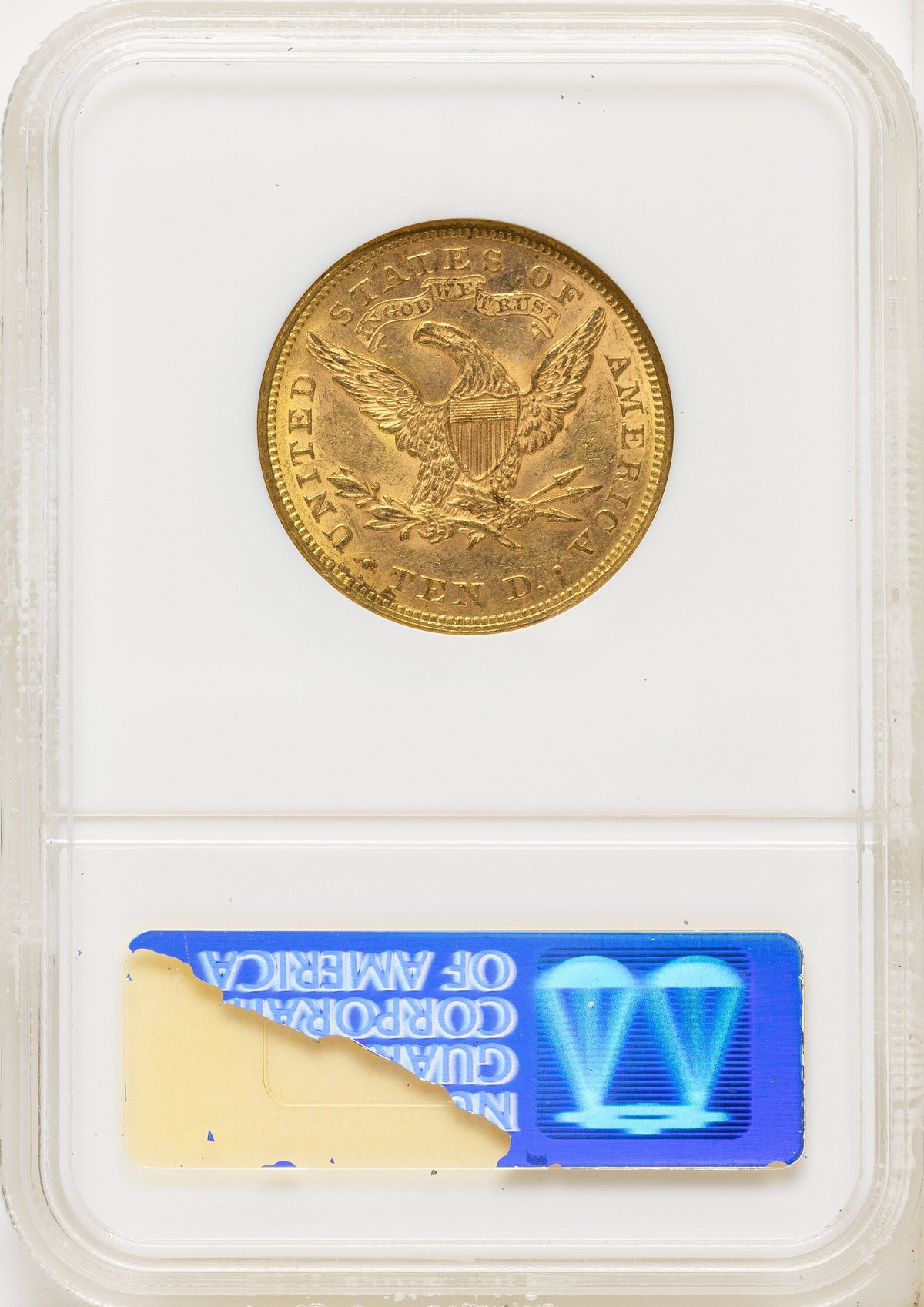 1878 $10 Liberty Eagle NGC MS60