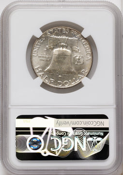 1963-D 50C FL Franklin Half Dollar NGC MS66