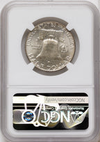1963-D 50C FL Franklin Half Dollar NGC MS66