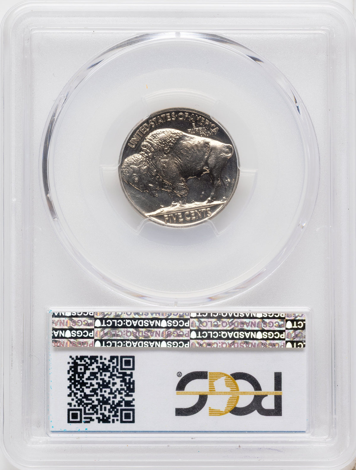 1937 5C CAC Proof Buffalo Nickel PCGS PR67