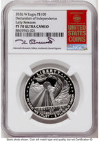 2026-W Proof Platinum Eagle 1 oz ER Kenneth Bressett Red Book NGC PF70