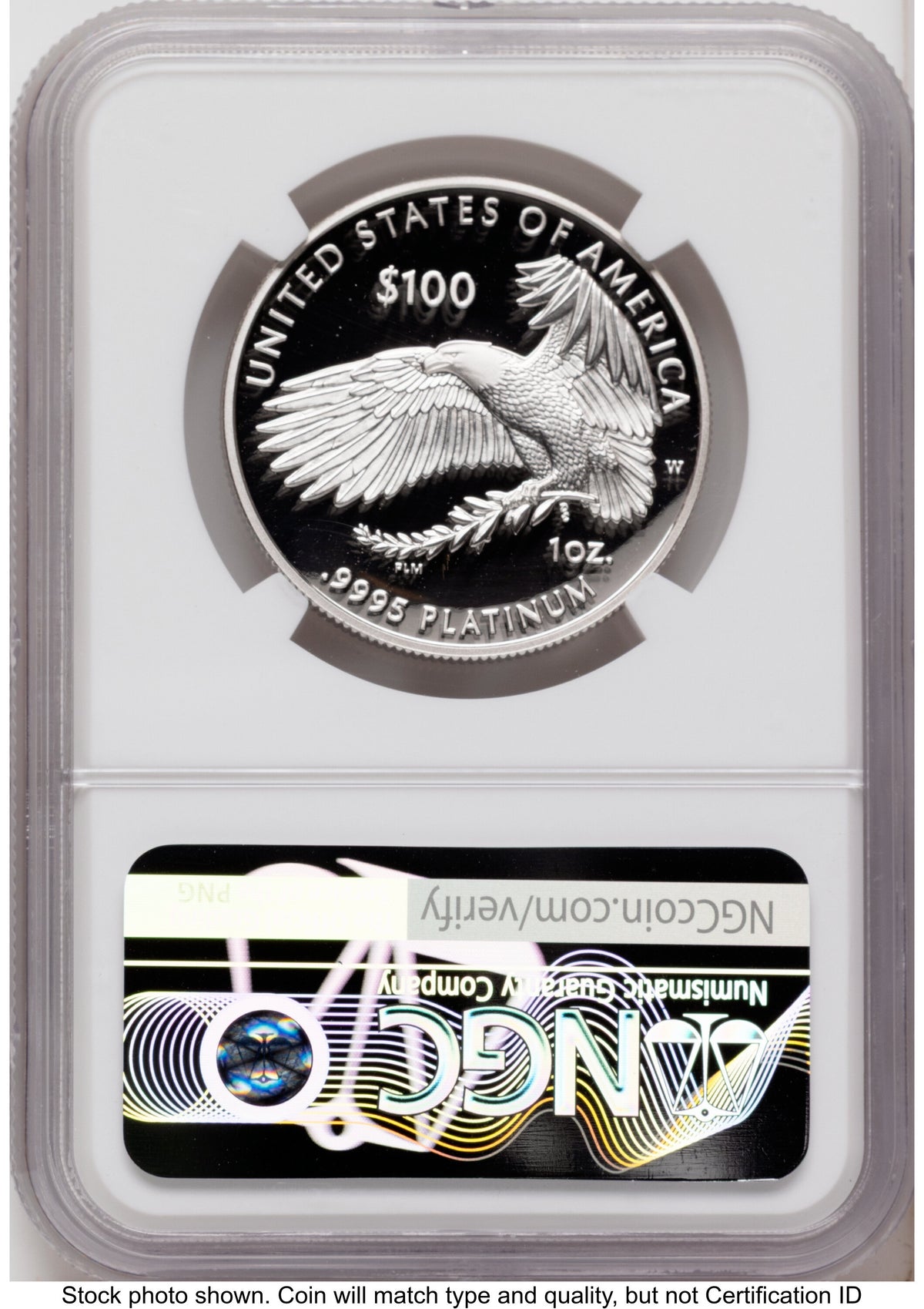 2026-W Proof Platinum Eagle 1 oz ER Kenneth Bressett Red Book NGC PF70