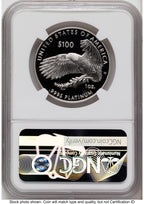 2026-W Proof Platinum Eagle 1 oz FDI America 250 Congress Building Label NGC PF70