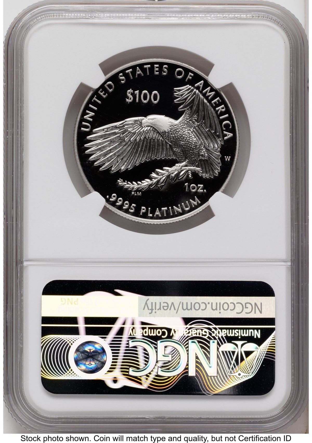 2026-W Proof Platinum Eagle 1 oz FDI America 250 Congress Building Label NGC PF70