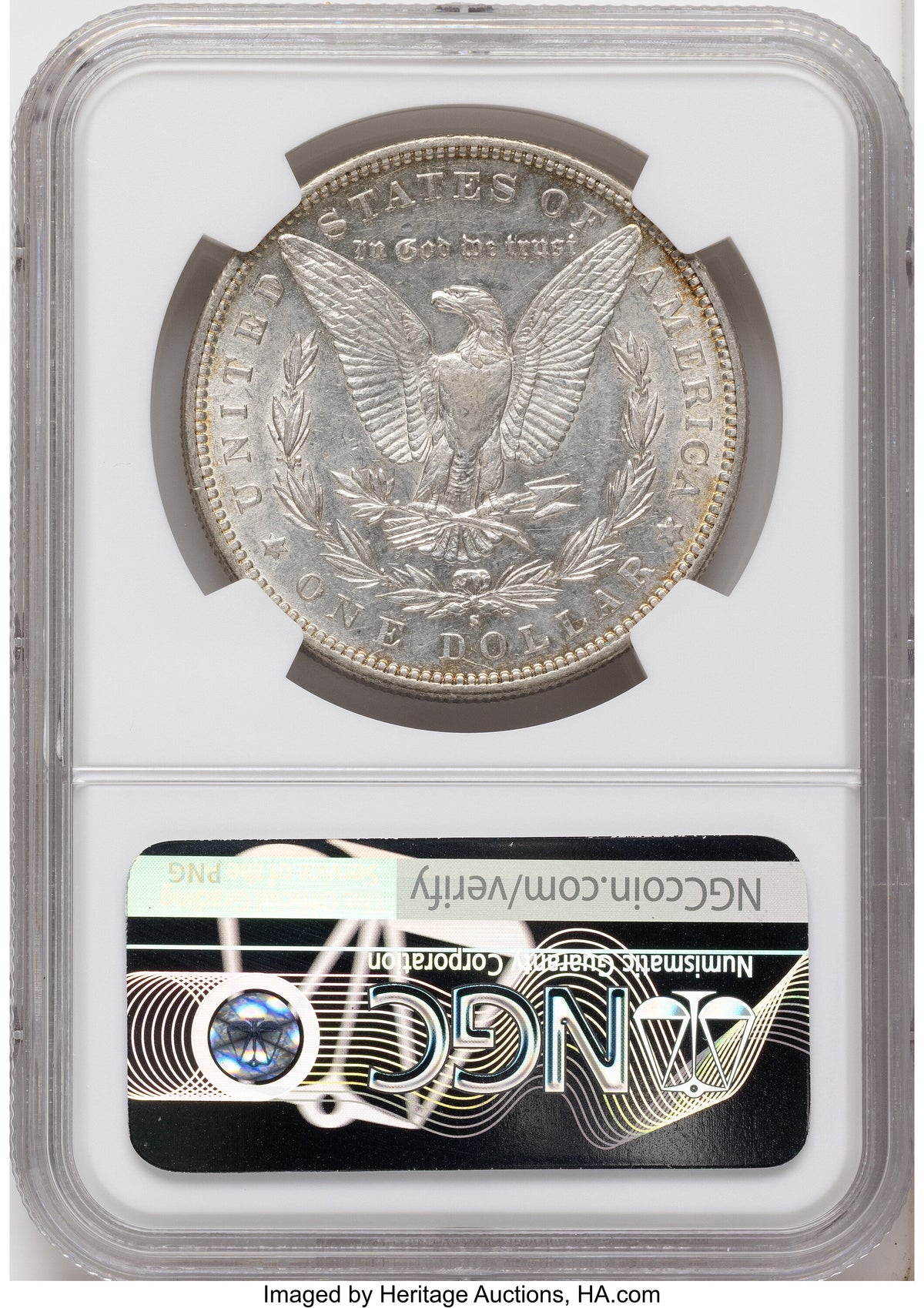 1884-S Morgan Dollar NGC AU55