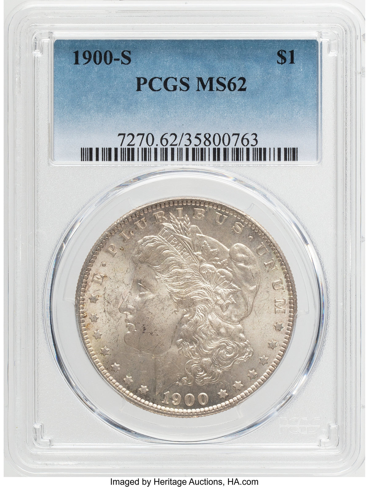 1900-S Morgan Dollar PCGS MS62