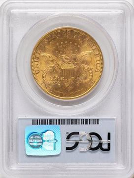 1893-S $20 Liberty Double Eagle PCGS MS62