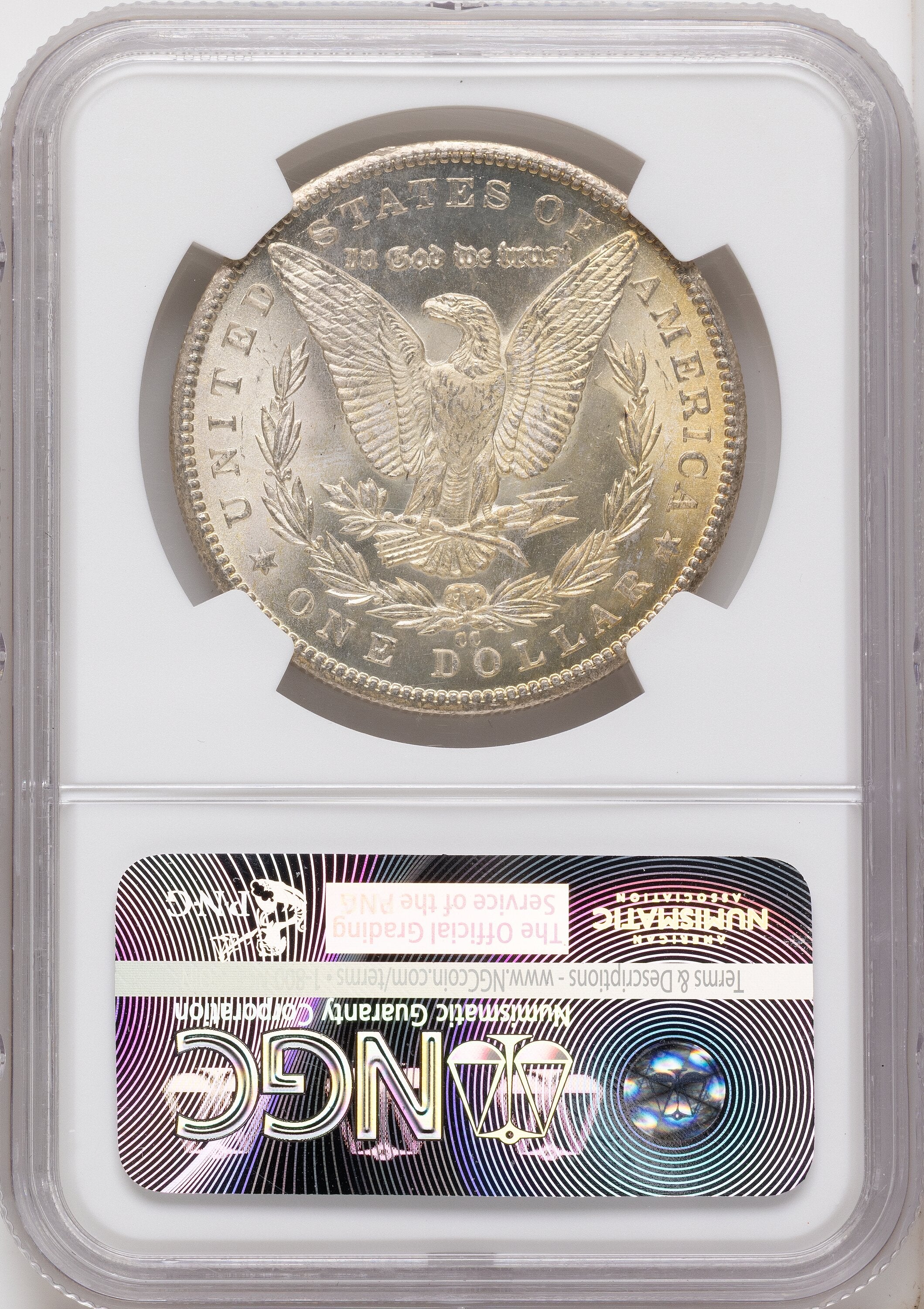 1884-CC Morgan Dollar NGC MS65