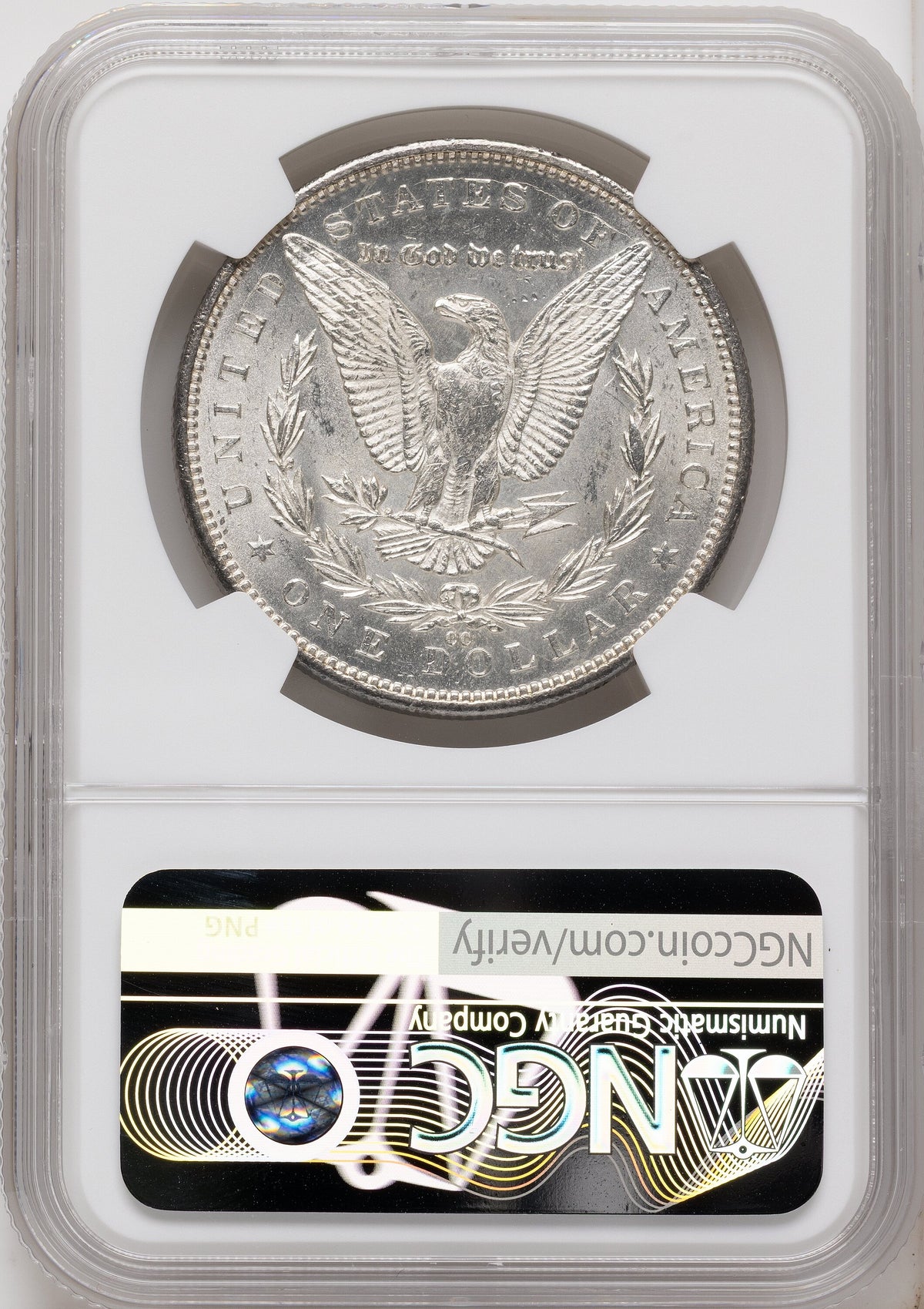 1892-CC Morgan Dollar NGC MS62